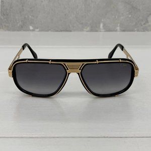 Cazal Legends Black Grey Gradient Lens Sunglasses